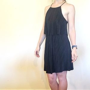 Sage the Label black pleated dress